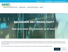 Tablet Screenshot of marktgevoel.nl
